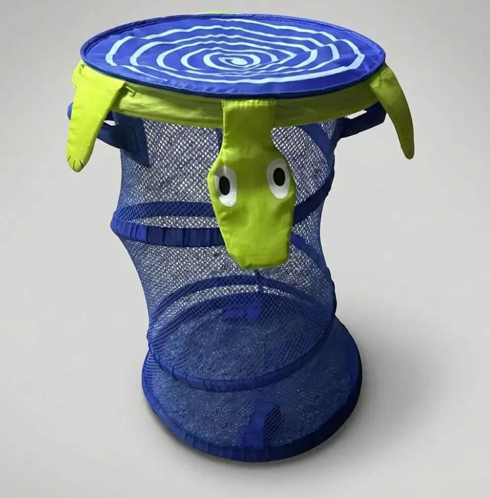 Kids Turtle Collapsing Pop-Up Laundry Bin from IKEA